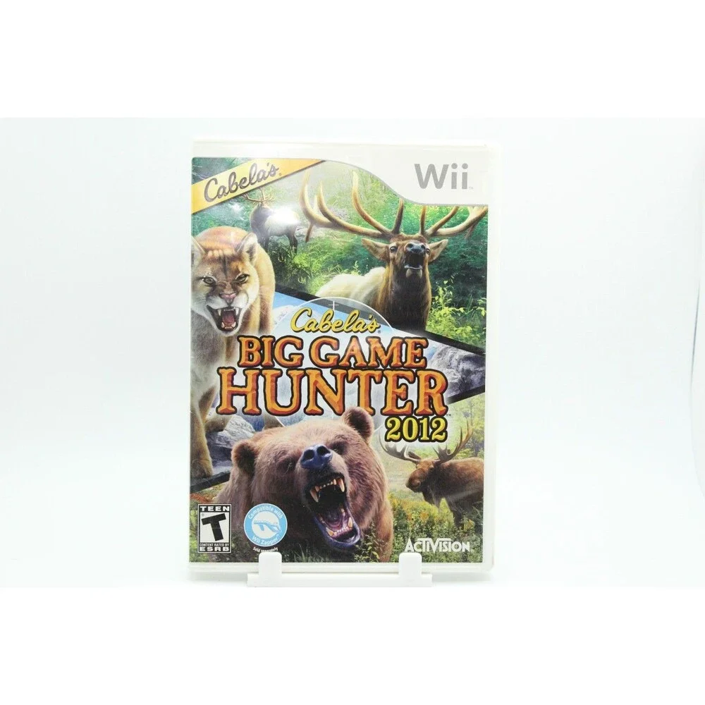 Cabela’s Big Game Hunter 2012 – Nintendo Wii (2011) – Case + Game – Tested Works